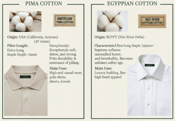 Pima Cotton Vs Egyptian Cotton Pima Cotton Vs Egyptian Cotton