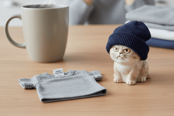 間違った洗濯方法で縮んだ綿のコート 間違った洗濯方法で縮んだ綿のコート