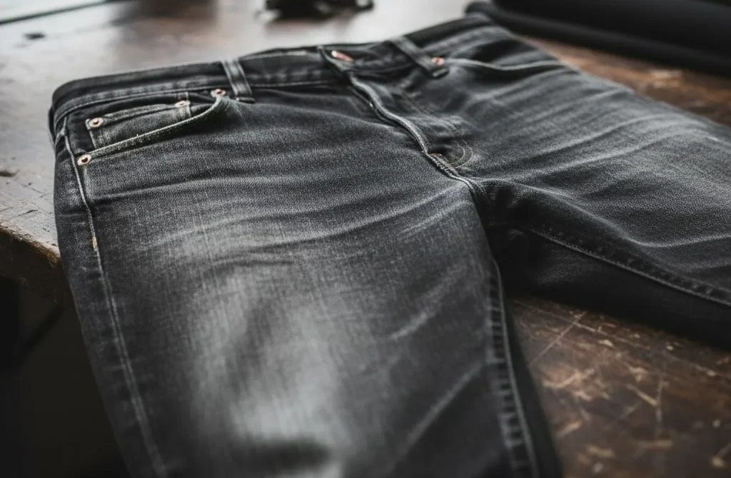 Black Denim Fading - Faded Black Denim Fading - Faded