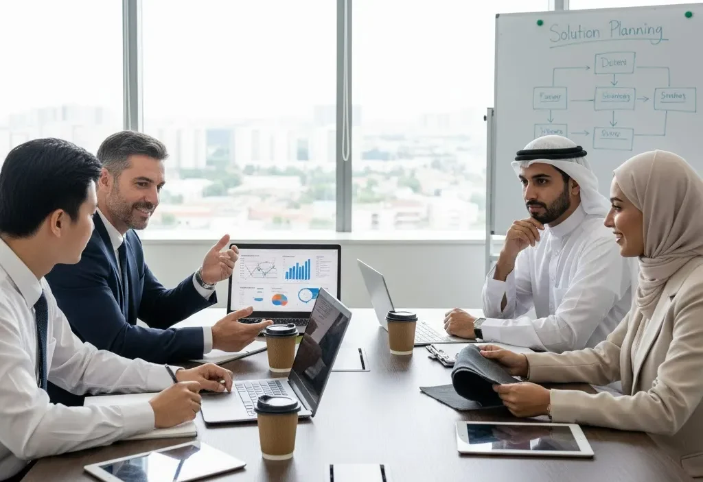 We Are Discussing Cotton Colorfastness Solutions In A Meeting With Our Middle Eastern Clients. We Are Discussing Cotton Colorfastness Solutions In A Meeting With Our Middle Eastern Clients.