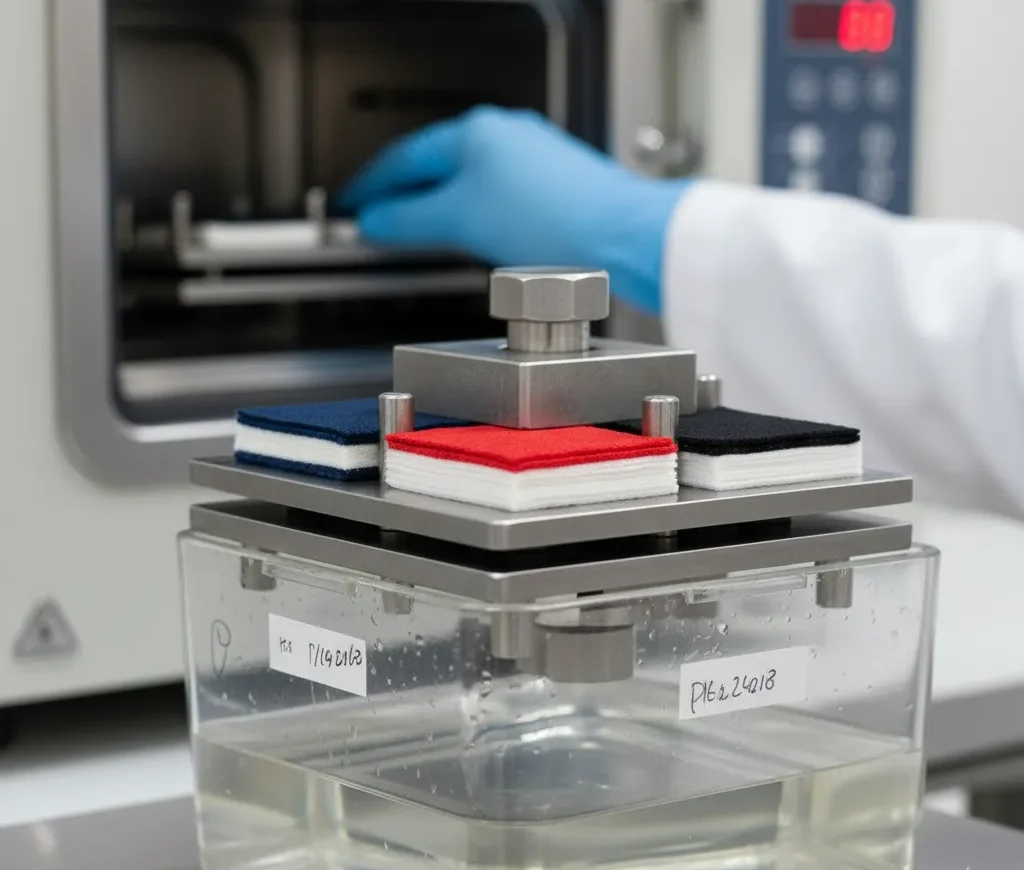 Tərləməyə qarşı rəng davamlılığı