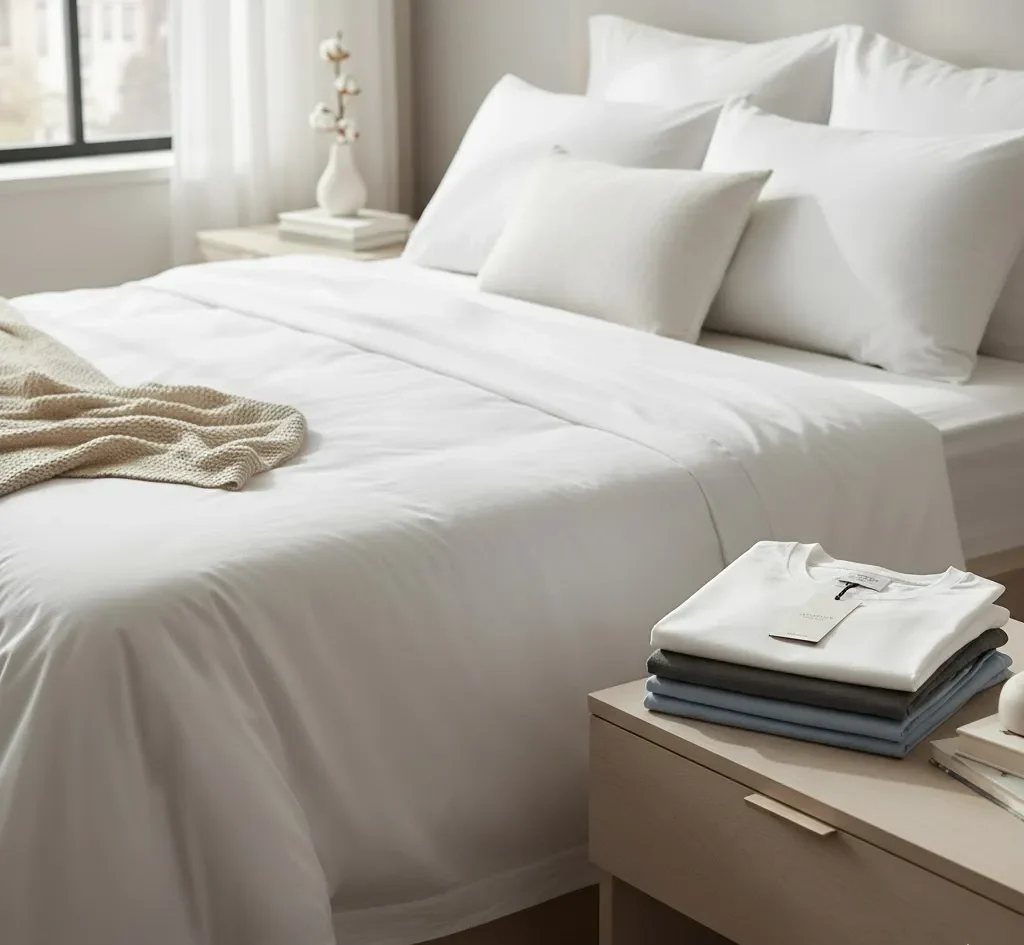 高級Tシャツと寝具 高級Tシャツと寝具