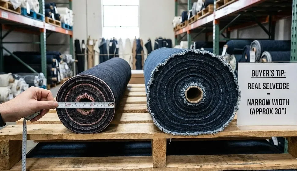 セルビッジデニム - ロールをチェック(生地購入者向け) セルビッジデニム - ロールをチェック(生地購入者向け)