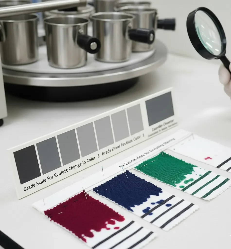 Suyun Yuyulmasına Parçanın Rəng Dayanıqlığının Test Edilməsi