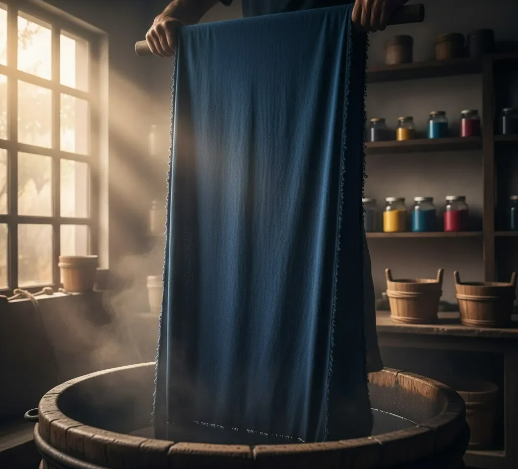 バット染色の染色工程 バット染色の染色工程