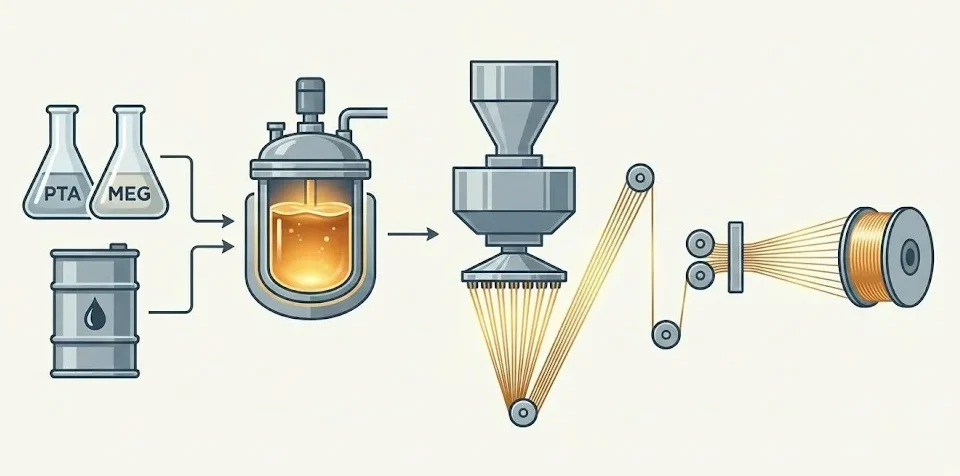 Polyester parça nədən hazırlanır Polyester parça nədən hazırlanır