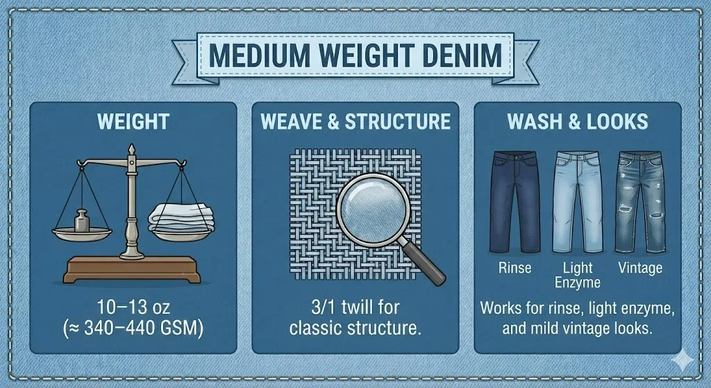 Medium-Weight Denim