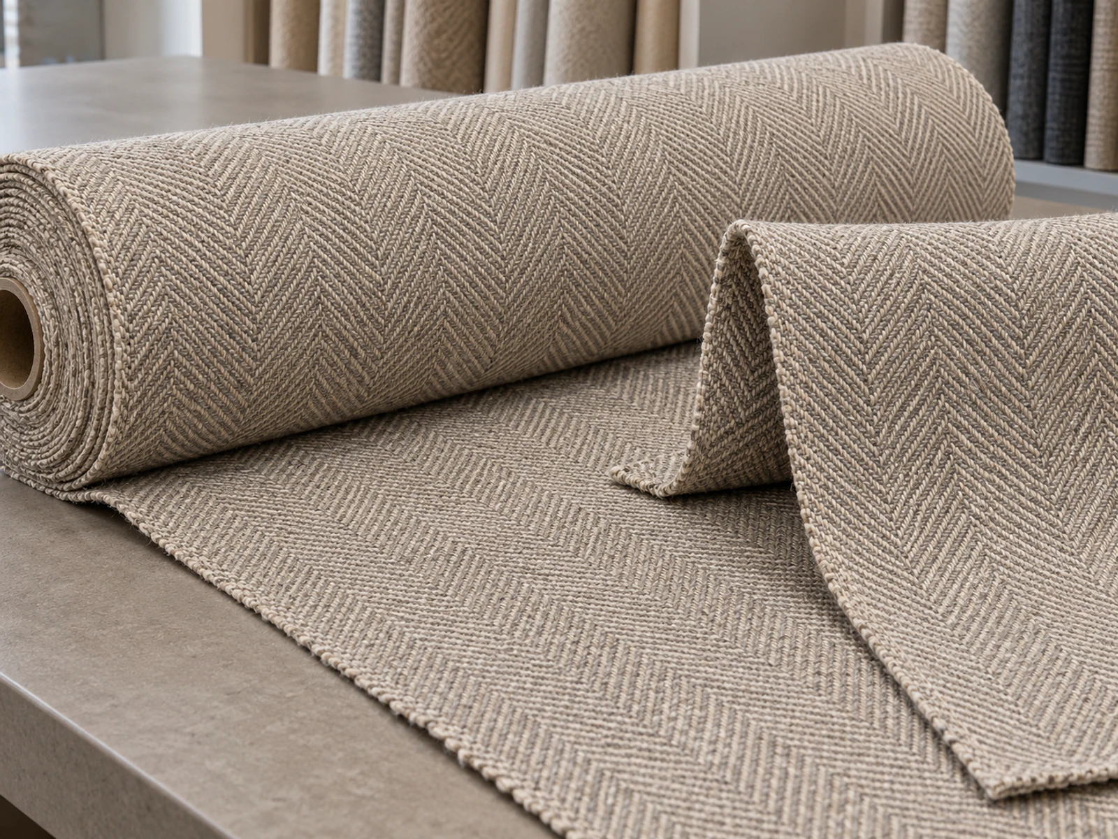 Linen Herringbone Fabric For Upholstery Linen Herringbone Fabric For Upholstery